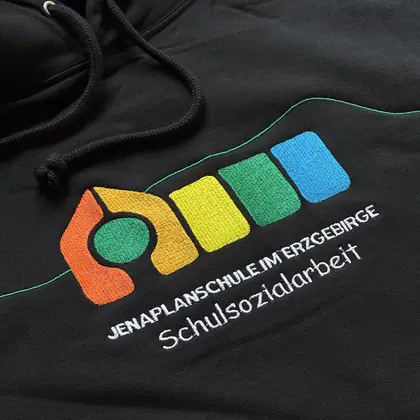 Stickerei: Hoodie