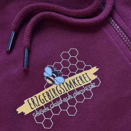 Textildruck: DTF auf Hoodie