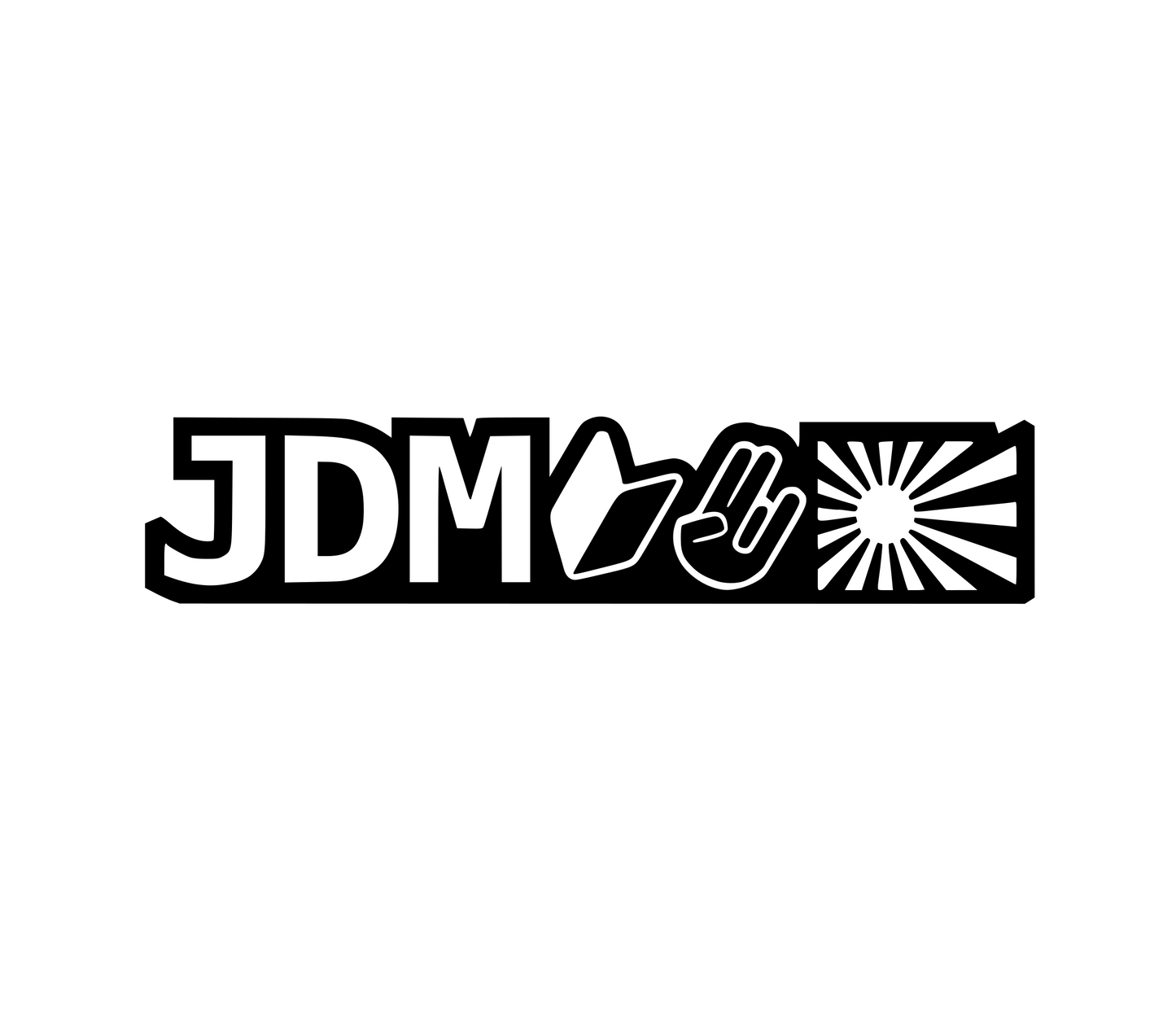 JDM | Sticker Vinyl